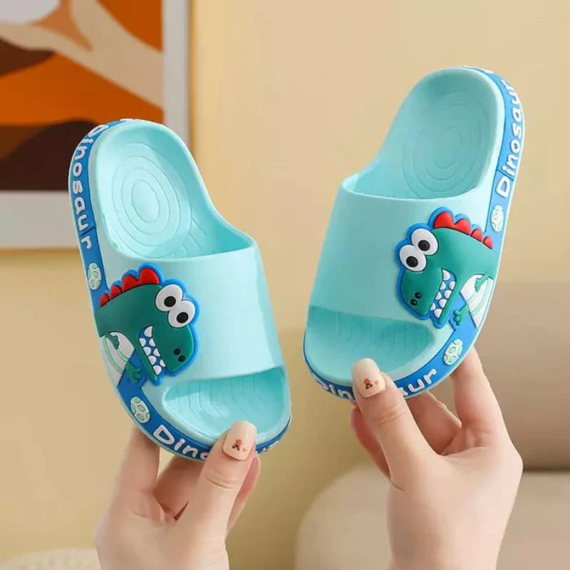Chinelo Ortopédico Infantil Antiderrapante - Dino Crocks™