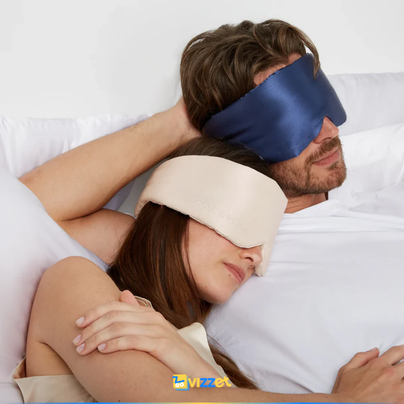 Deep Sleep™ - Máscara de Sono de Seda