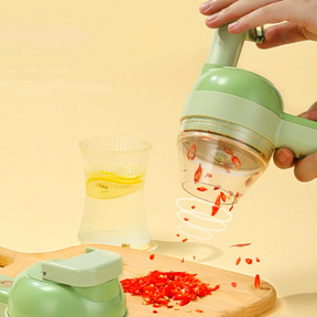 Master Crusher© - Processador e Triturador de Alimentos Multifuncional 4 em 1