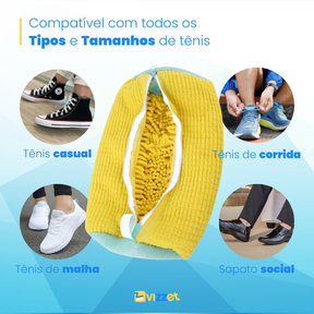 EasyClean™ – Bolsa Protetora para Lavar Tênis